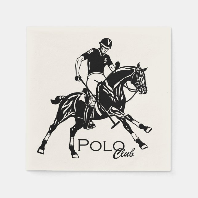 Guardanapo De Papel clube desportivo equestre (Frente)