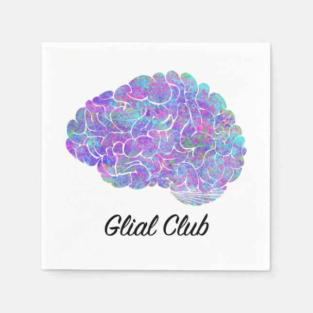 Guardanapo De Papel Clube Glial (Frente)