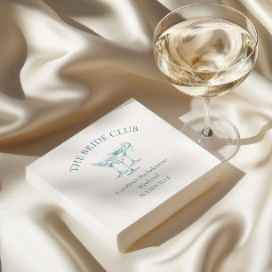 Guardanapo De Papel Clube Social de Coquetéis Personalizados para Desp