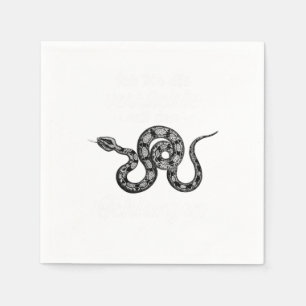 Guardanapo De Papel Cobras Schlange Répteis Cobra Pet Animal