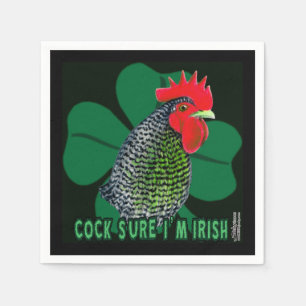 Guardanapo De Papel Cocksure eu sou irlandês!