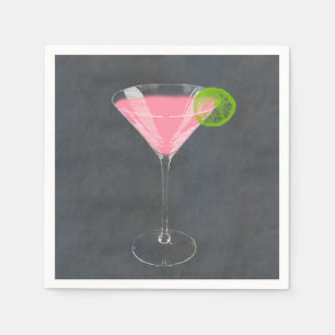 Guardanapo De Papel Cocktail cosmopolita