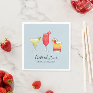 Guardanapo De Papel cocktail de bebidas mistas