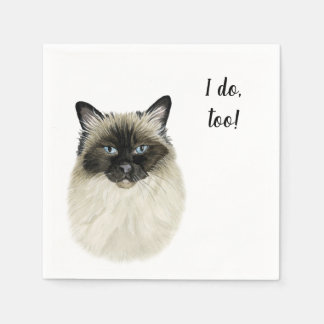 Guardanapo De Papel Cocktail de gato personalizado