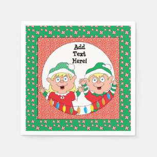 Guardanapo De Papel Cocktail de Natal Napkin