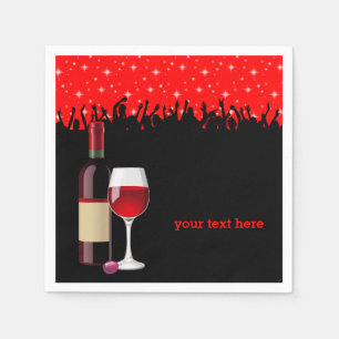 Guardanapo De Papel Cocktail * escolha a cor de fundo