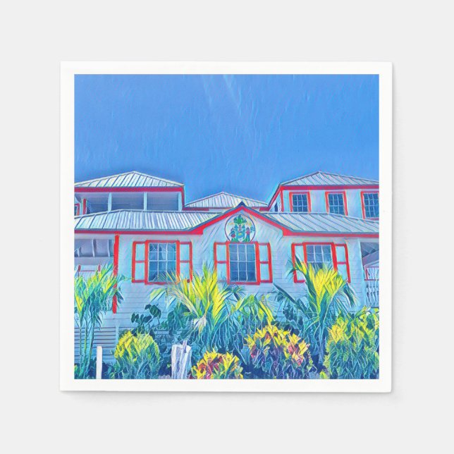 Guardanapo De Papel Cocktail Napkin- Escola Municipal Hope- 2021 (Frente)