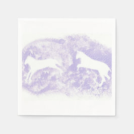 Guardanapo De Papel Cocktail Napkins com Design de Cavalo