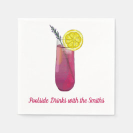 Guardanapo De Papel Cocktail Napkins Personalizado