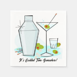 Guardanapo De Papel Cocktail Party Napkins