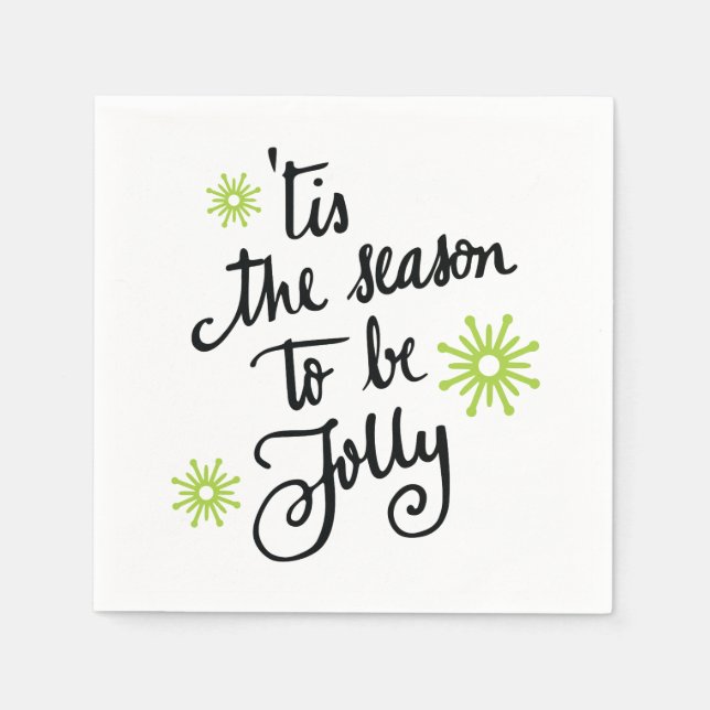 Guardanapo De Papel Cocktail quadrado Modelo Padrão de Napkin (Frente)