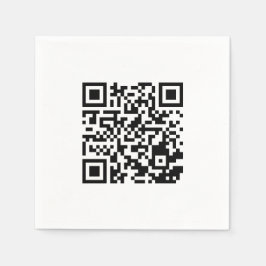 Guardanapo De Papel Códigos QR personalizados Napkins para promoção de