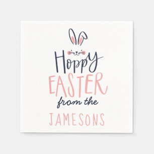 GUARDANAPO DE PAPEL COELHINHO DA PÁSCOA HOPPY