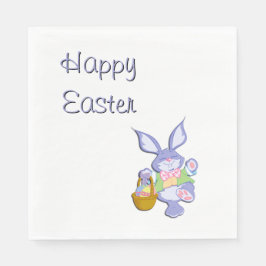 Guardanapo De Papel Coelho de felz pascoa