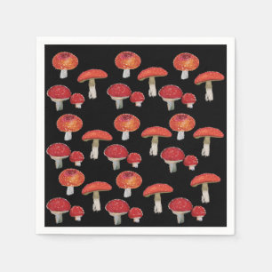 Guardanapo De Papel Cogumelos Amanita Muscaria