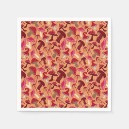 Guardanapo De Papel Cogumelos Cujos