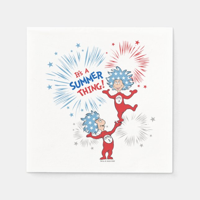 Guardanapo De Papel Coisa Dois É Uma Coisa De Verão (Frente)