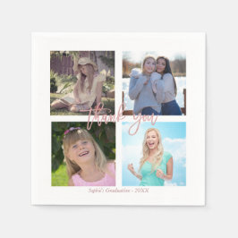 Guardanapo De Papel Colagem de Fotos Personalizada de festa de formatu