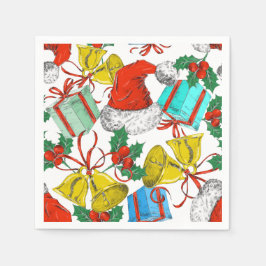 Guardanapo De Papel Coleção de Vestes de Natal