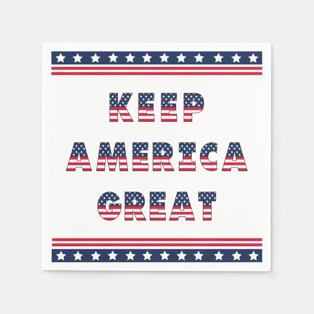 Guardanapo De Papel Coleção do Partido das Eleições dos EUA! (Frente)