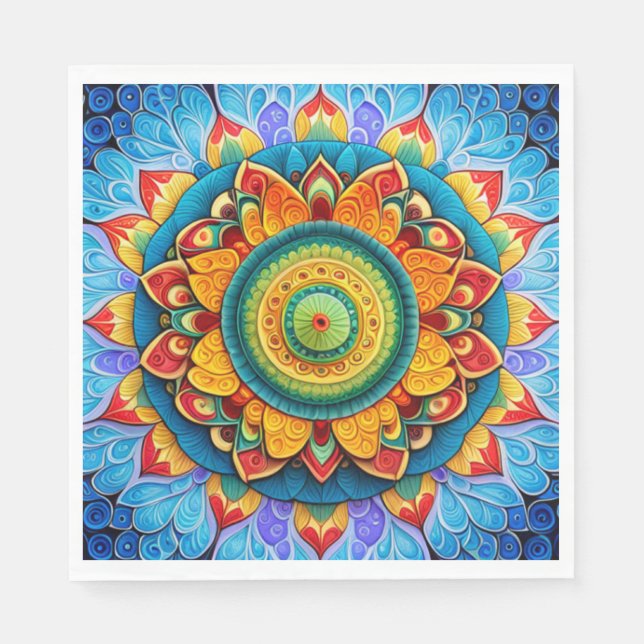 Guardanapo De Papel Coleção Hindu Holiday (Frente)