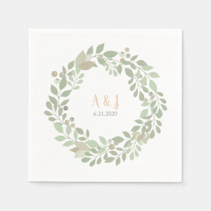 Guardanapo De Papel Coleção LOVE de Branches de Oliva