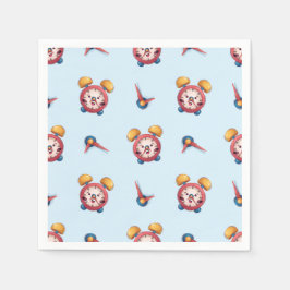 Guardanapo De Papel Coleção Smart Clock - Azul