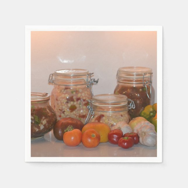 Guardanapo De Papel Colheita de Verão Dois (Frente)