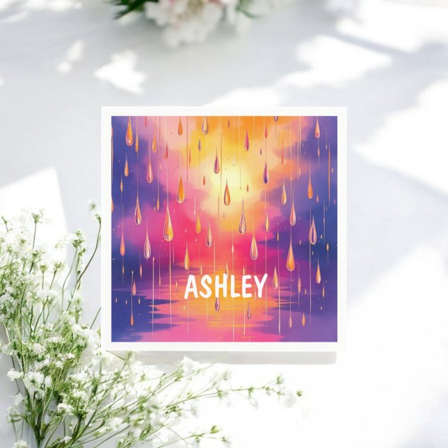 Guardanapo De Papel Coloração Amarela Azul Colorida (Criador carregado)