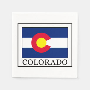 Guardanapo De Papel Colorado