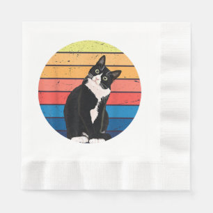 Guardanapo De Papel Colores retrorreflectores de presentes de gatos Tu