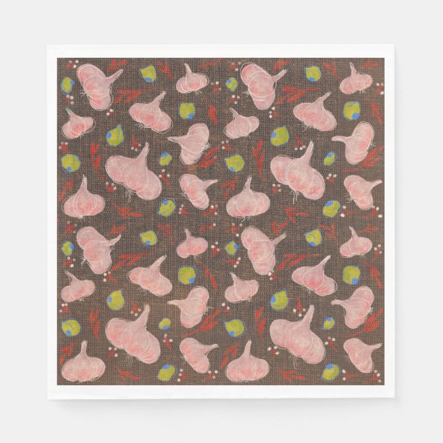 Guardanapo De Papel Colorful Party Paper Napkins (Frente)