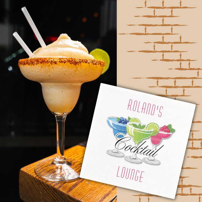 Guardanapo De Papel Colorido Personalizado Napkins (Criador carregado)