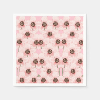 Guardanapo de Papel com Padrão de Pirulito Rosa Fo