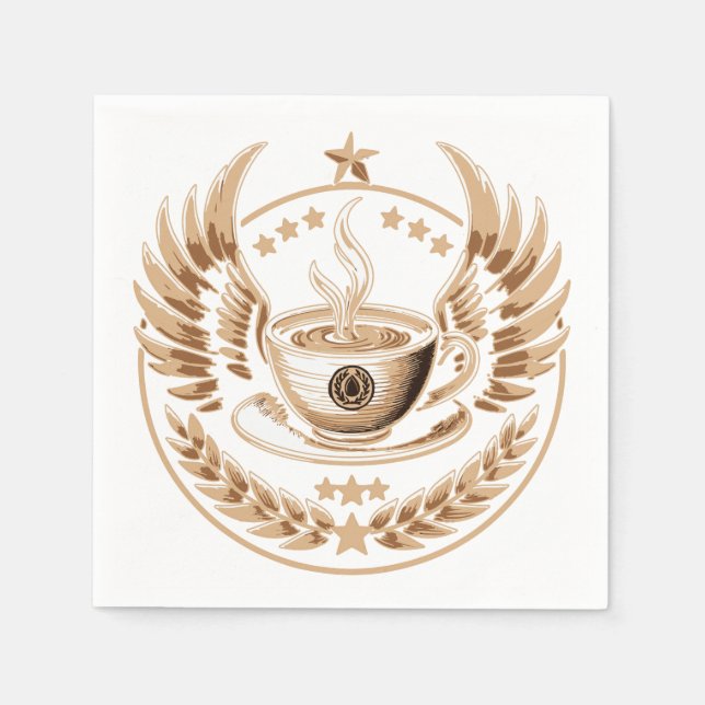 Guardanapo De Papel Comandante do Café (Frente)