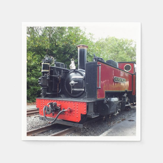 GUARDANAPO DE PAPEL COMBOIO A VAPOR (Frente)