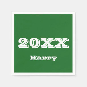 Guardanapo De Papel Começo de Graduação Napkins Personalizado