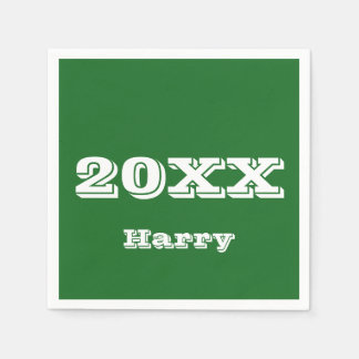 Guardanapo De Papel Começo de Graduação Napkins Personalizado