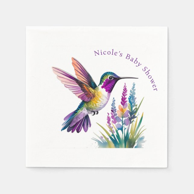 Guardanapo De Papel Começo Doce: Uma Celebração De Chá de fraldas (Frente)