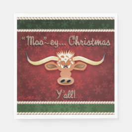 Guardanapo De Papel Comical Longhorn Steer