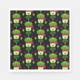 Guardanapo De Papel Comida Asiática Kimchi