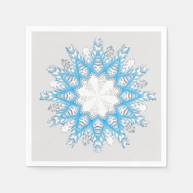 Guardanapo De Papel Como A Neve Voa (Frente)