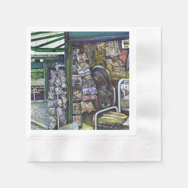 Guardanapo De Papel Como Uma Imagem É Inimaginativa? (Frente)