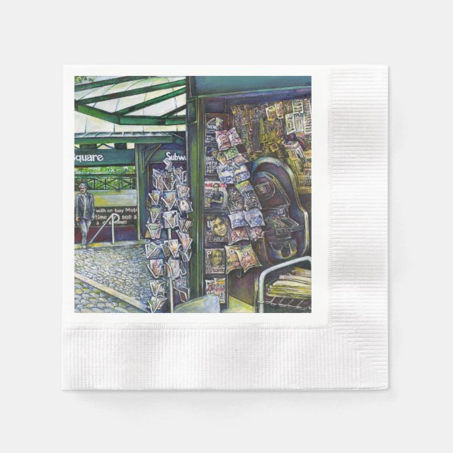 Guardanapo De Papel Como Uma Imagem É Inimaginativa? (Frente)