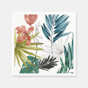 Guardanapo De Papel Composição tropical