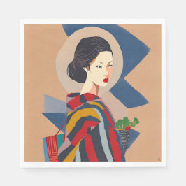 Guardanapo De Papel Comprando Napkin do Lunchedo de Papel Design