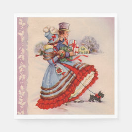 Guardanapo De Papel Compro de Natal antigo