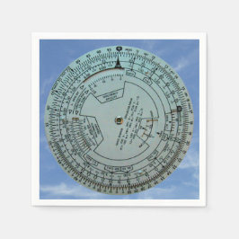 Guardanapo De Papel Computador de navegação da aviação