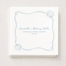 Conchas e Sininhos de Casamento Festa de Noivado à