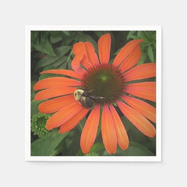 Guardanapo De Papel Cone Flower Napkin (Frente)